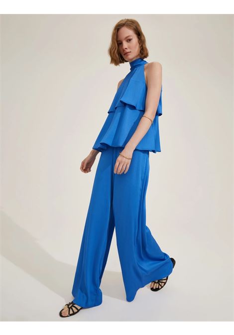 pantalone lungo in creponne fluido Emme Marella | BABA005